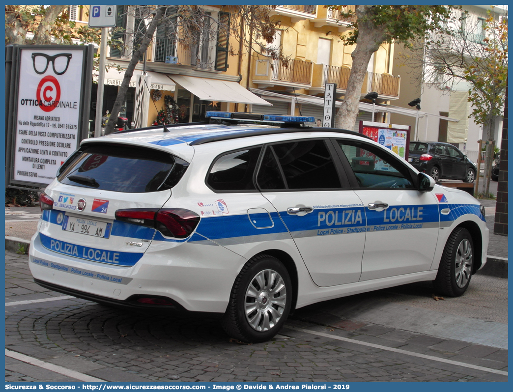 Polizia Locale YA994AM
Polizia Locale
Comune di Misano Adriatico
Fiat Nuova Tipo Station Wagon
Allestitore Ciabilli S.r.l.
Parole chiave: Polizia;Municipale;Locale;Misano Adriatico;Fiat;Tipo;Ciabilli;YA994AM;YA 994 AM