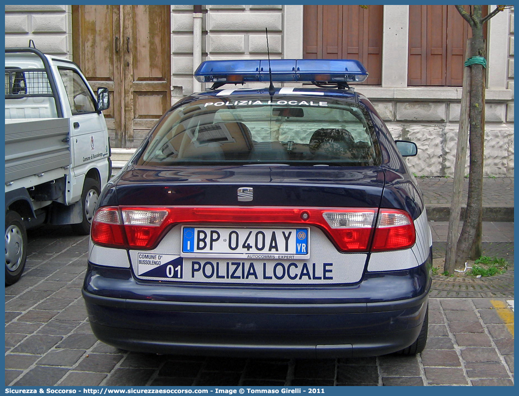 -
Polizia Locale
Comune di Bussolengo
Seat Toledo II serie
Parole chiave: PL;PM;P.L.;P.M.;Polizia;Locale;Municipale;Bussolengo;Seat;Toledo