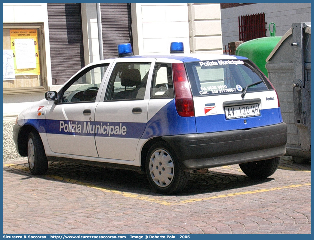 -
Polizia Municipale
Comune di Camposanto
Fiat Punto I serie
Parole chiave: Polizia;Locale;Municipale;Camposanto;Fiat;Punto