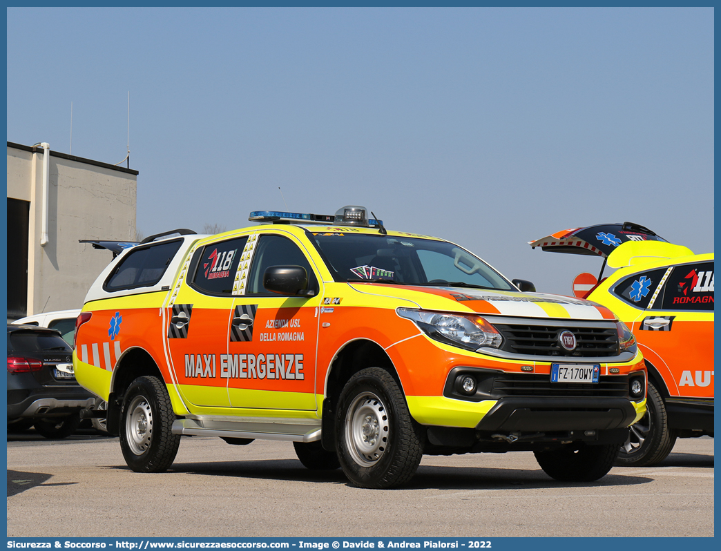 RA 04
118 Romagna Soccorso
Ambito Territoriale di Ravenna
Fiat Fullback
Allestitore Safety Car S.r.l.
Parole chiave: 118;Romagna;Ravenna;Soccorso;Fiat;Fullback;Safety Car