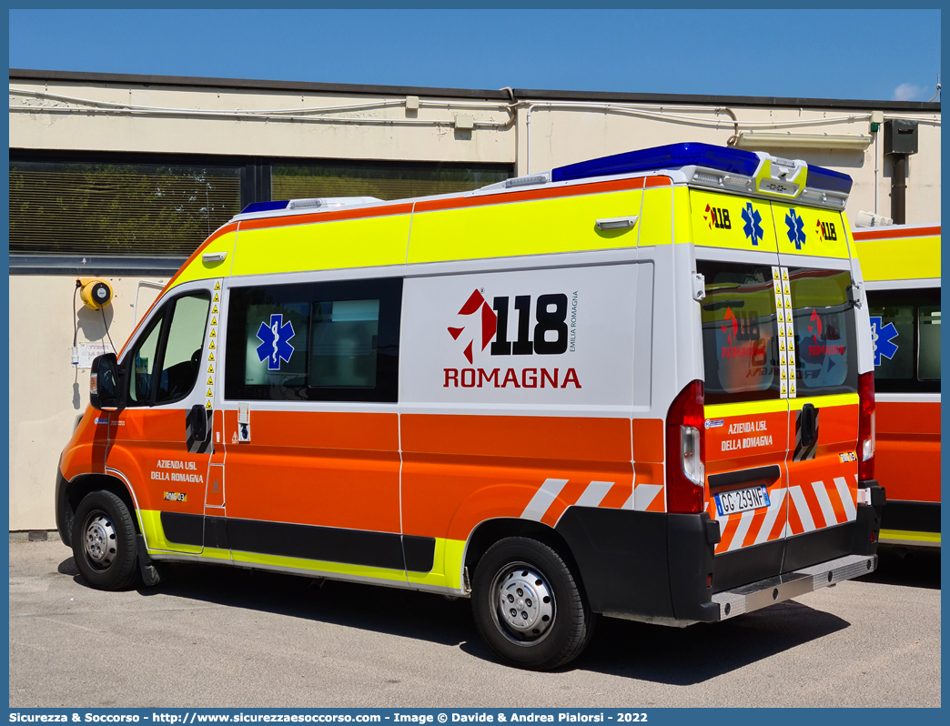 RMG 03
118 Romagna Soccorso
Peugeot Boxer III serie restyling
Allestitore Safety Car S.r.l.
Parole chiave: 118;Romagna;Soccorso;Ambulanza;Autoambulanza;Peugeot;Boxer;Safety Car;Orion