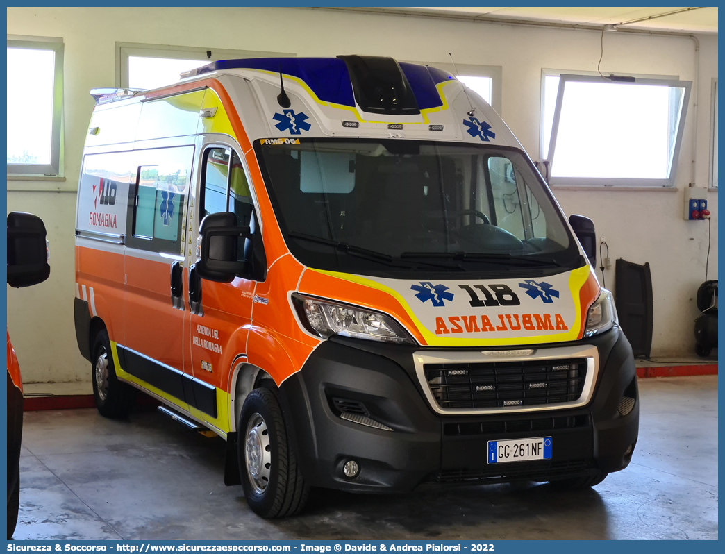 RMG 06
118 Romagna Soccorso
Peugeot Boxer III serie restyling
Allestitore Safety Car S.r.l.
Parole chiave: 118;Romagna;Soccorso;Ambulanza;Autoambulanza;Peugeot;Boxer;Safety Car;Orion