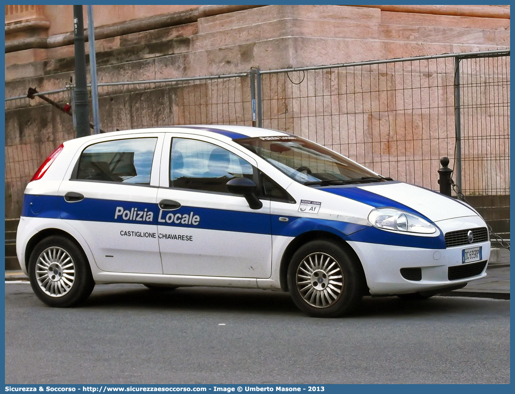 -
Polizia Locale
Comune di Castiglione Chiavarese
Fiat Grande Punto
Parole chiave: Polizia;Locale;Municipale;Castiglione Chiavarese;Fiat;Grande Punto