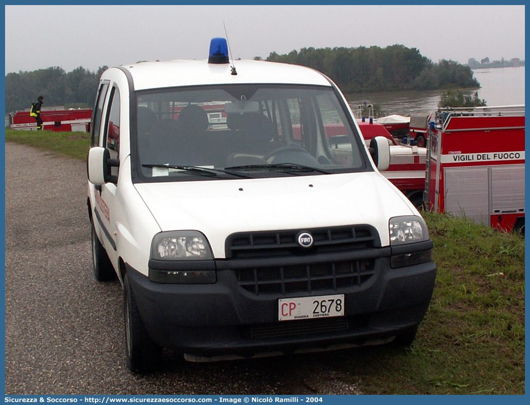 CP 2678
Corpo delle Capitanerie di Porto
Guardia Costiera 
Fiat Doblò I serie
Parole chiave: CP;C.P.;GC;G.C.;Guardia;Costiera;Capitaneria;Capitanerie;di;Porto;Fiat;Doblò;Doblo