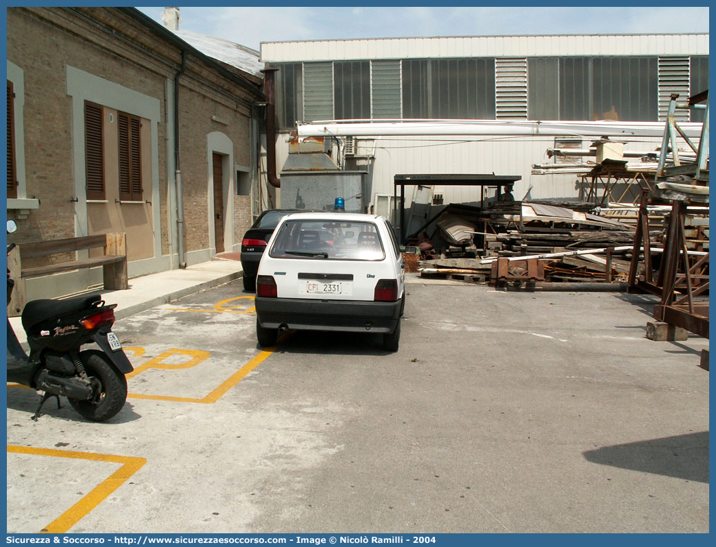 CP 2331
Corpo delle Capitanerie di Porto
Guardia Costiera 
Fiat Uno II serie
Parole chiave: Guardia Costiera;Capitaneria di Porto;Fiat;Uno