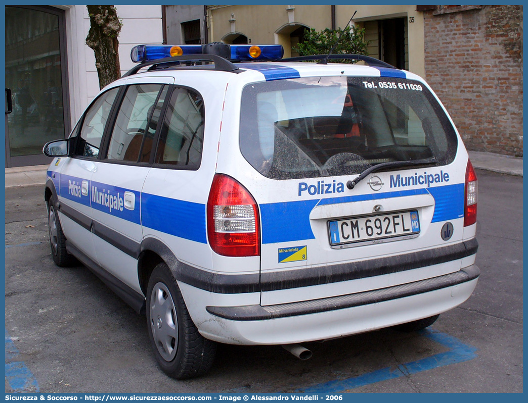 -
Polizia Municipale
Comune di Mirandola
Opel Zafira I serie
Allestitore Bertazzoni S.r.l.
Parole chiave: Polizia;Locale;Municipale;Mirandola;Opel;Zafira;Bertazzoni