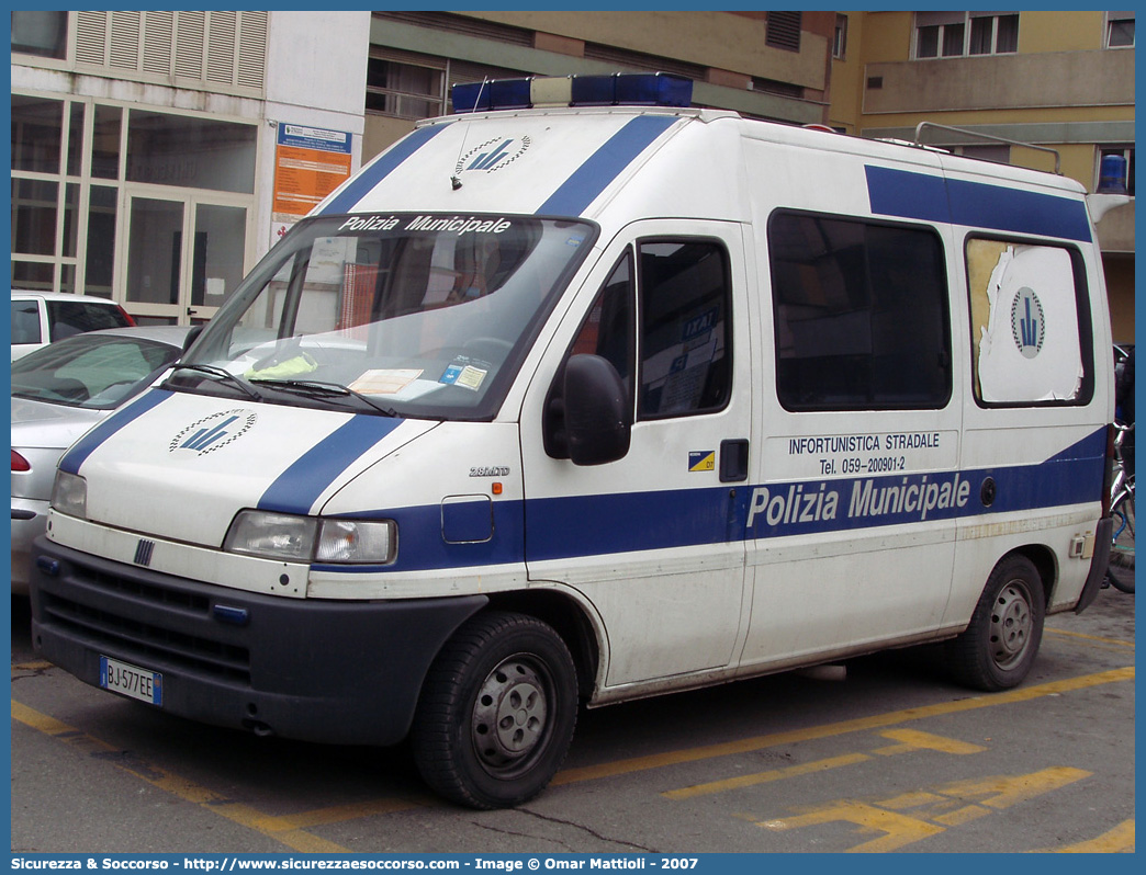 -
Polizia Municipale
Comune di Modena
Fiat Ducato II serie
Parole chiave: Polizia;Locale;Municipale;Modena;Fiat;Ducato