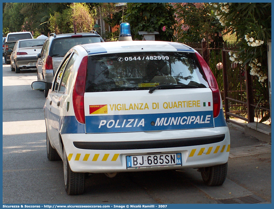 -
Polizia Municipale
Comune di Ravenna
Fiat Punto II serie
Parole chiave: Polizia;Locale;Municipale;Ravenna;Fiat;Punto