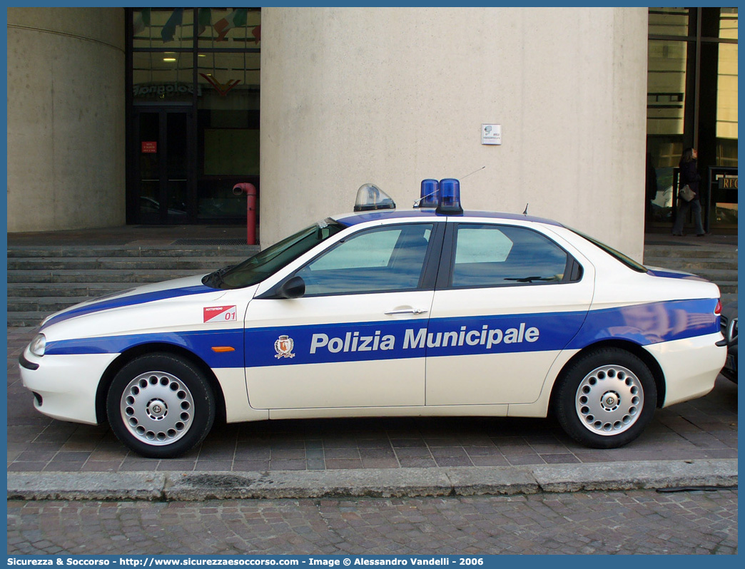 -
Polizia Municipale
Comune di Rottofreno
Alfa Romeo 156 I serie
Parole chiave: Polizia;Locale;Municipale;Rottofreno;Alfa Romeo;156