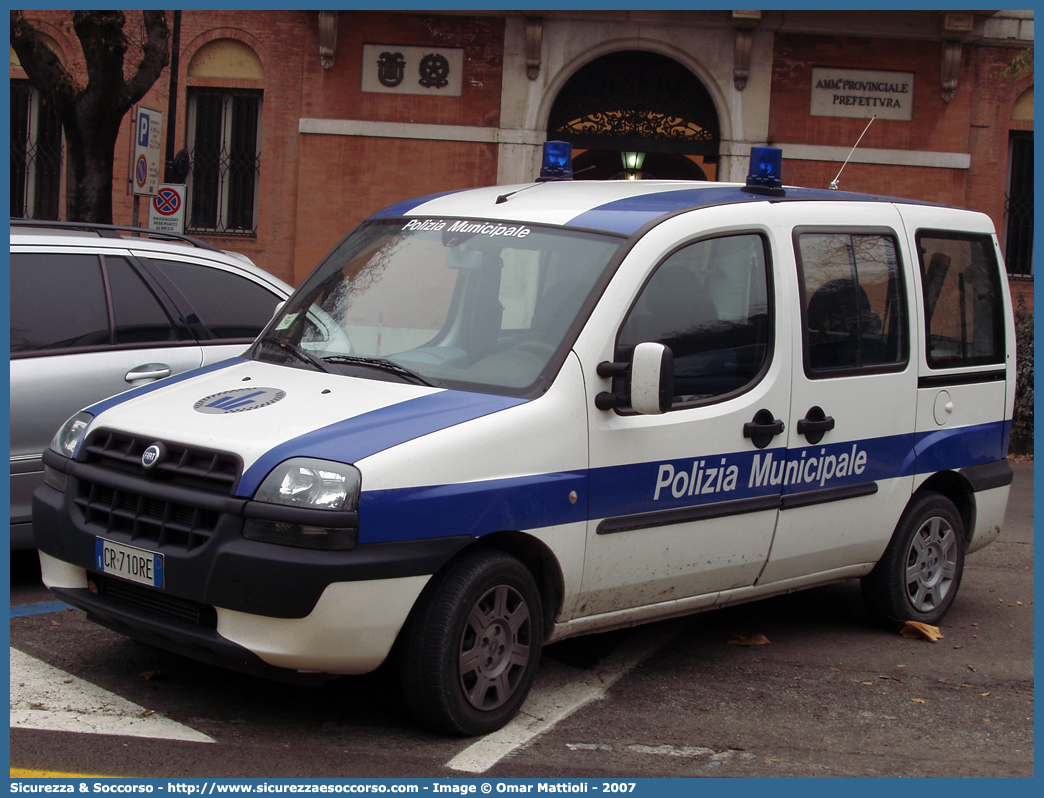 -
Polizia Municipale
Comune di San Prospero
Fiat Doblò I serie
Parole chiave: Polizia;Locale;Municipale;San Prospero;Fiat;Doblo;Doblò