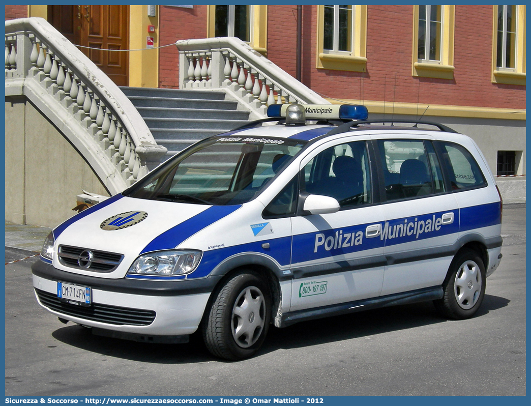 -
Polizia Municipale
Comune di Medolla
Opel Zafira I serie
Allestitore Bertazzoni S.r.l.
Parole chiave: Polizia;Locale;Municipale;Medolla;Opel;Zafira;Bertazzoni