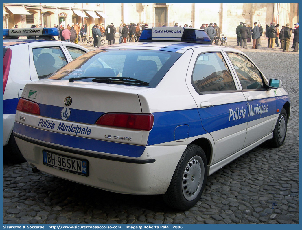 -
Polizia Municipale
Comune di Spilamberto
Alfa Romeo 146
Parole chiave: Polizia;Locale;Municipale;Spilamberto;Alfa Romeo;146