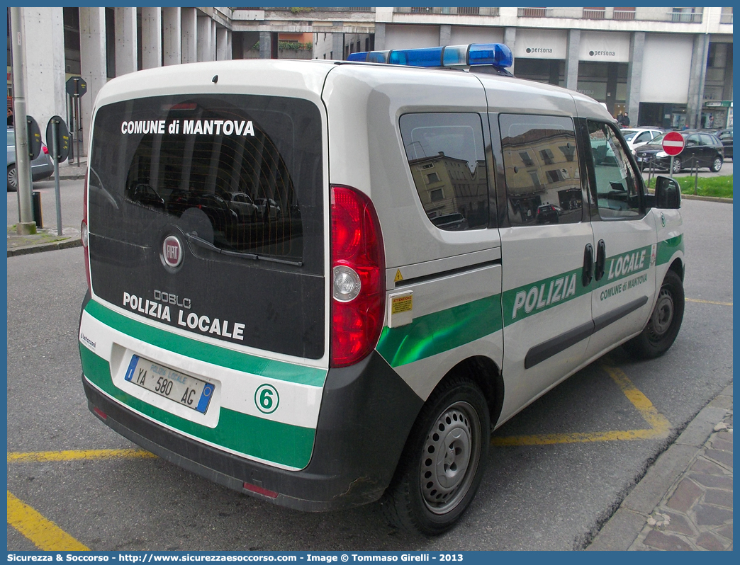 Polizia Locale YA580AG
Polizia Locale
Comune di Mantova
Fiat Doblò II serie
Allestitore Bertazzoni S.r.l.
Parole chiave: Polizia;Locale;Municipale;Mantova;Fiat;Doblo;Doblò;Bertazzoni;YA580AG;YA 580 AG