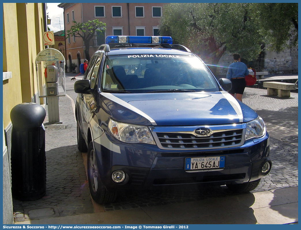 Polizia Locale YA645AJ
Polizia Locale
Comune di Lazise
Subaru Forester V serie
Allestitore Bertazzoni S.r.l.
Parole chiave: Polizia;Locale;Municipale;Lazise;Subaru;Forester;Bertazzoni;YA645AJ;YA 645 AJ