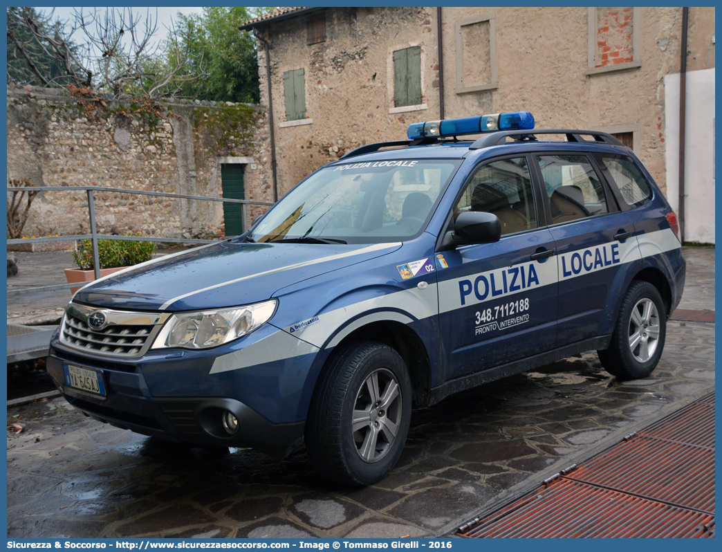 Polizia Locale YA645AJ
Polizia Locale
Comune di Lazise
Subaru Forester V serie
Allestitore Bertazzoni S.r.l.
(variante)
Parole chiave: Polizia;Locale;Municipale;Lazise;Subaru;Forester;Bertazzoni;YA645AJ;YA 645 AJ