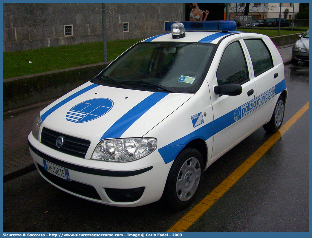 -
Polizia Comunale
Comune di Zoppola
Fiat Punto III serie
Parole chiave: Polizia;Locale;Comunale;Municipale;Zoppola;Fiat;Punto