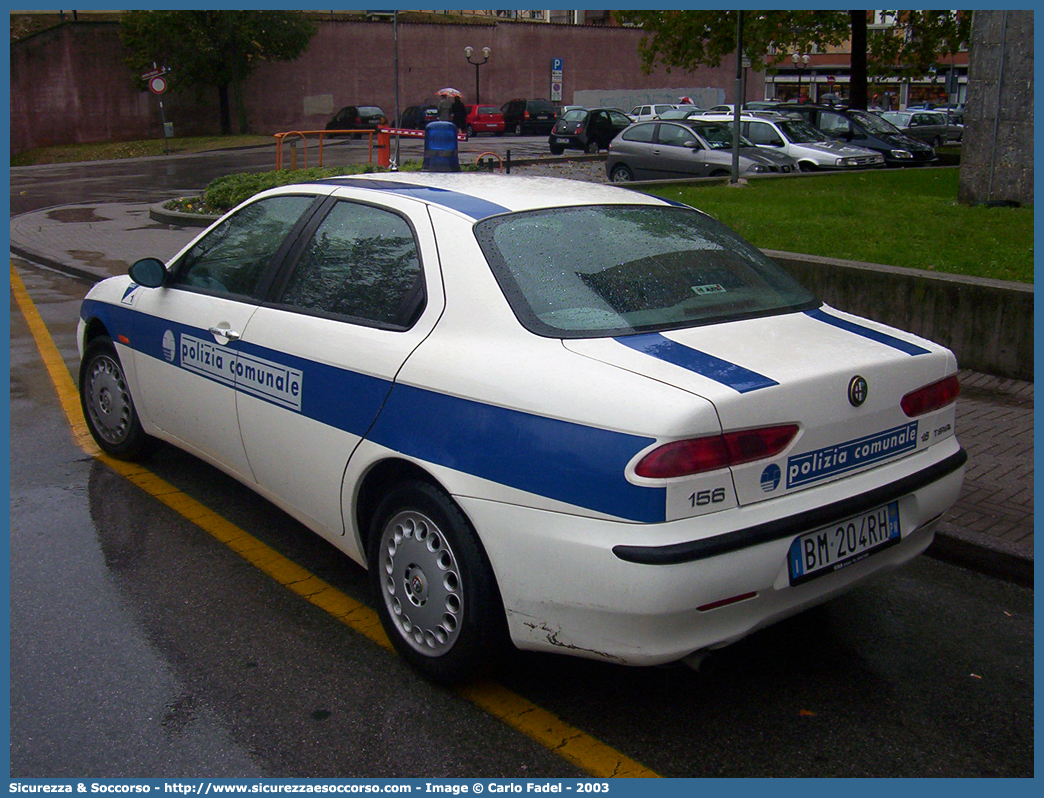 -
Polizia Comunale
Comune di Sacile
Alfa Romeo 156 I serie
Parole chiave: Polizia;Locale;Comunale;Municipale;Sacile;Alfa;Romeo;156