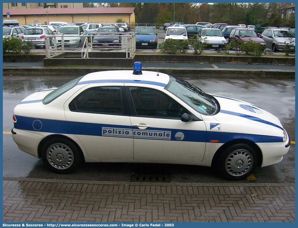 -
Polizia Comunale
Comune di Sacile
Alfa Romeo 156 I serie
Parole chiave: Polizia;Locale;Comunale;Municipale;Sacile;Alfa;Romeo;156