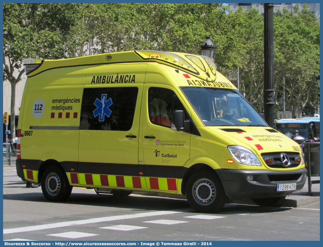 0607
Reino de España
Departament de Salut Generalitat de Catalunya
Mercedes Benz Sprinter II generation
Parole chiave: Regno di Spagna;Spagna;Espana;España;Reino de España;Departament;Salut;Generalitat;Catalunya;Mercedes;Benz;Sprinter