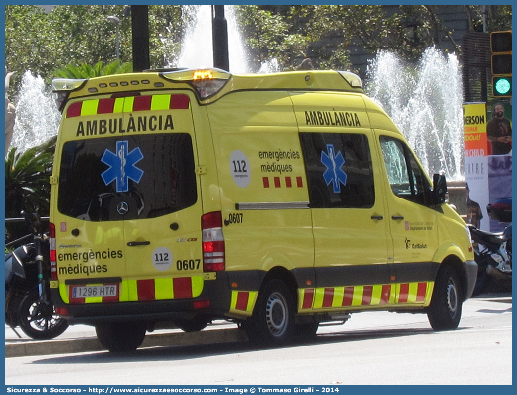 0607
Reino de España
Departament de Salut Generalitat de Catalunya
Mercedes Benz Sprinter II generation
Parole chiave: Regno di Spagna;Spagna;Espana;España;Reino de España;Departament;Salut;Generalitat;Catalunya;Mercedes;Benz;Sprinter