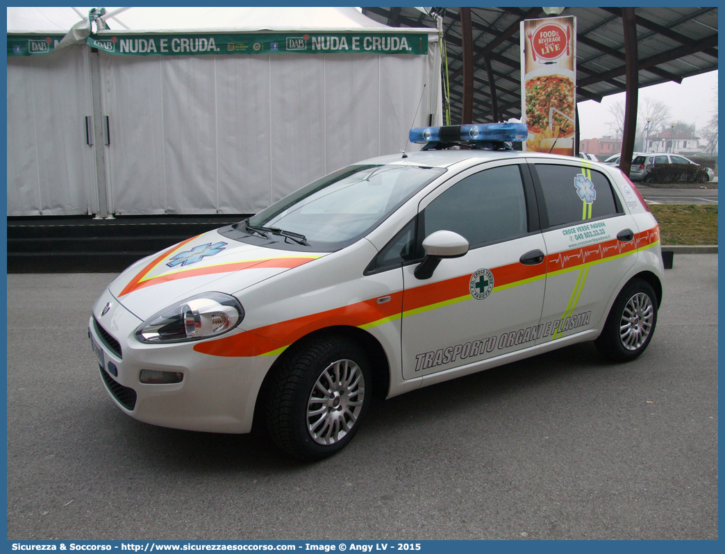 192
Pia Opera Croce Verde Padova
Fiat Punto IV serie
Allestitore Rasotto S.r.l. 
Parole chiave: Pia;Opera;Croce;Verde;Padova;Fiat;Punto;Rasotto;Trasporto;Organi;Equipe;Espianti