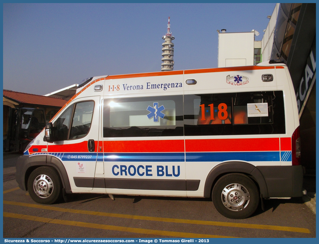 8
Croce Blu Verona
Fiat Ducato III serie
Allestitore AVS S.a.s.
Parole chiave: Croce;Blu;Verona;Fiat;Ducato;X250;AVS;A.V.S.