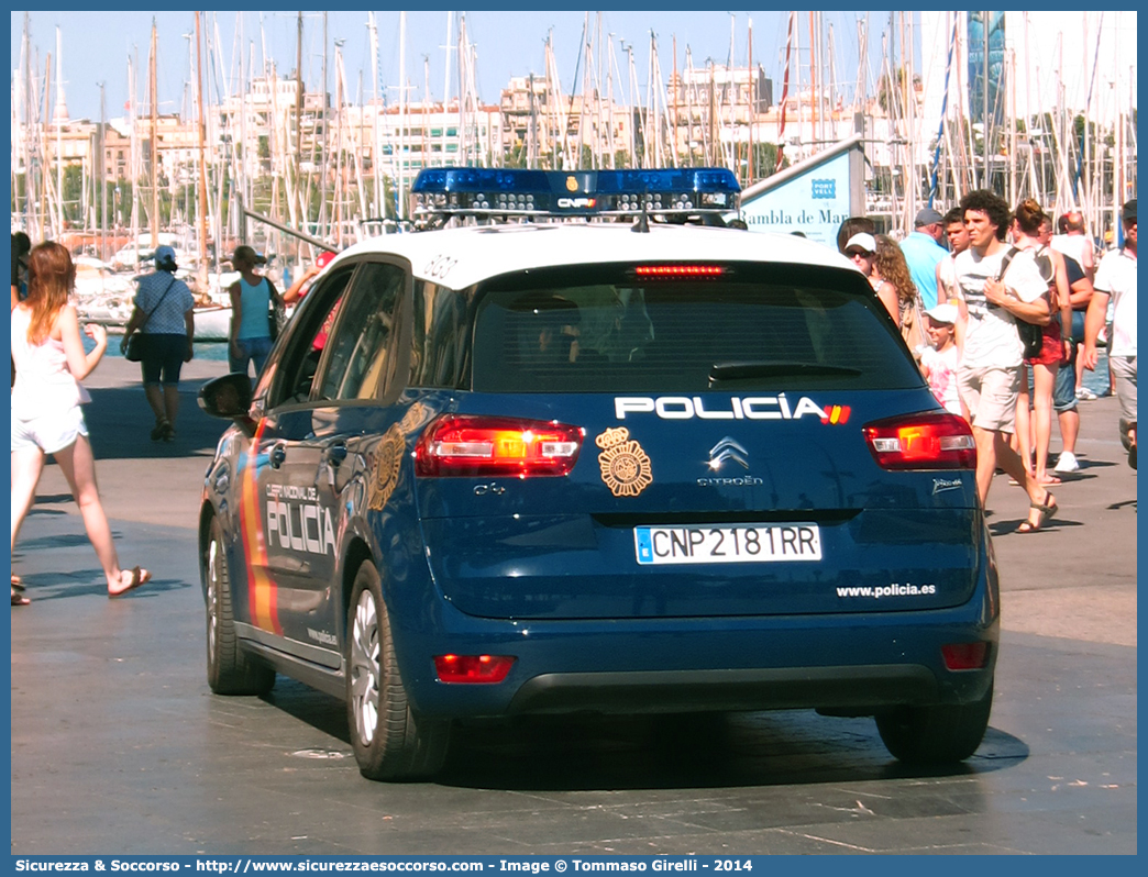 8G3
Reino de España
Cuerpo Nacional de Policía
Citroen C4 Picasso II generation
Parole chiave: Regno di Spagna;Spagna;Espana;España;Reino de España;Cuerpo;Nacional;Policía;Citroen;C4;Picasso