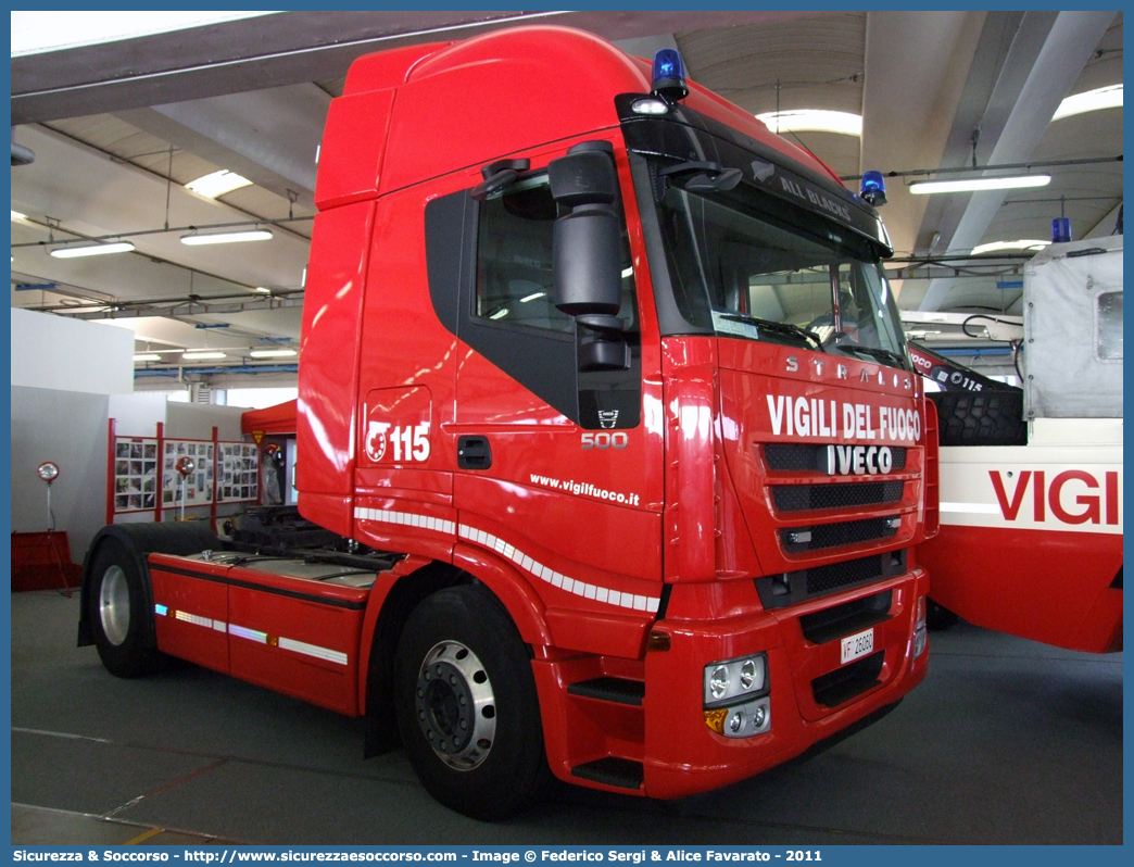 VF 26060
Corpo Nazionale Vigili del Fuoco
Iveco Stralis 500 II serie
Parole chiave: VF;V.F.;VVF;V.V.F.;Corpo;Nazionale;Vigili del Fuoco;Iveco;Stralis;500