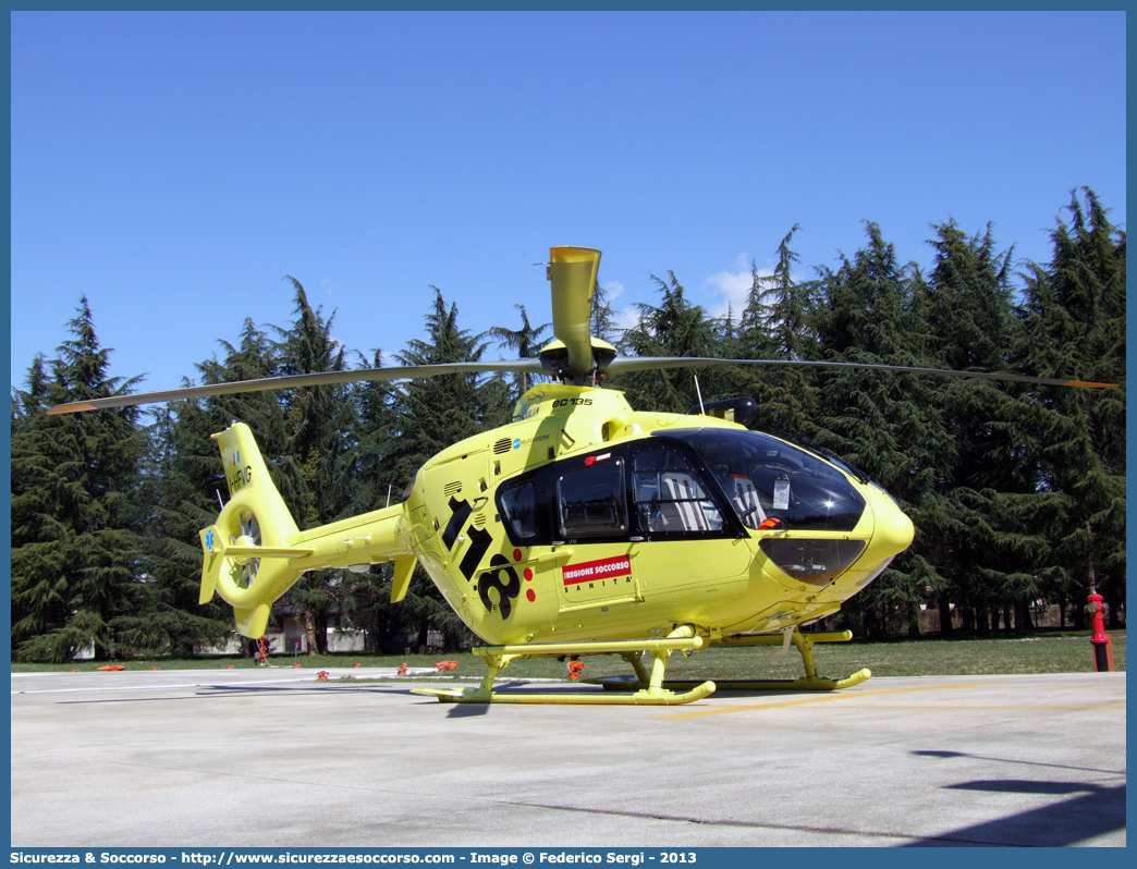 I-HFVG
118 Regione Friuli Venezia Giulia
Eurocopter EC135T2
Base di Udine
Parole chiave: 118;Friuli Venezia Giulia;Udine;Eurocopter;EC135;EC135T2;I-HFVG;Elicottero;Elisoccorso