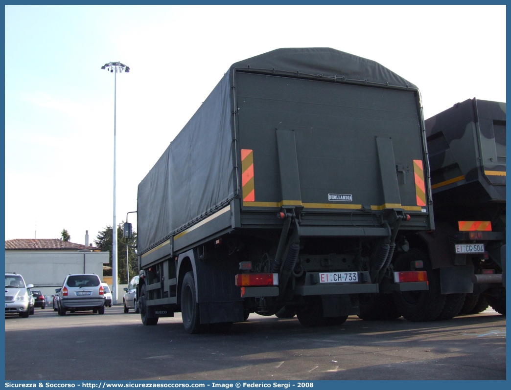 EI CH733
Esercito Italiano
Iveco EuroCargo 150E21 II serie
Parole chiave: EI;E.I.;Esercito;Italiano;Mezzi;da;Cantiere;Trasporto;Materiali;Supporto;Logistico;Iveco;EuroCargo;150E21;CH733