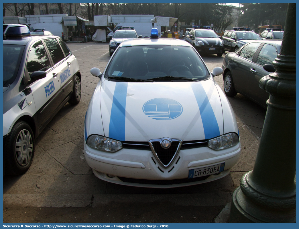 -
Polizia Comunale
Comune di Grado
Alfa Romeo 156 I serie
Parole chiave: Polizia;Locale;Comunale;Municipale;Grado;Alfa;Romeo;156