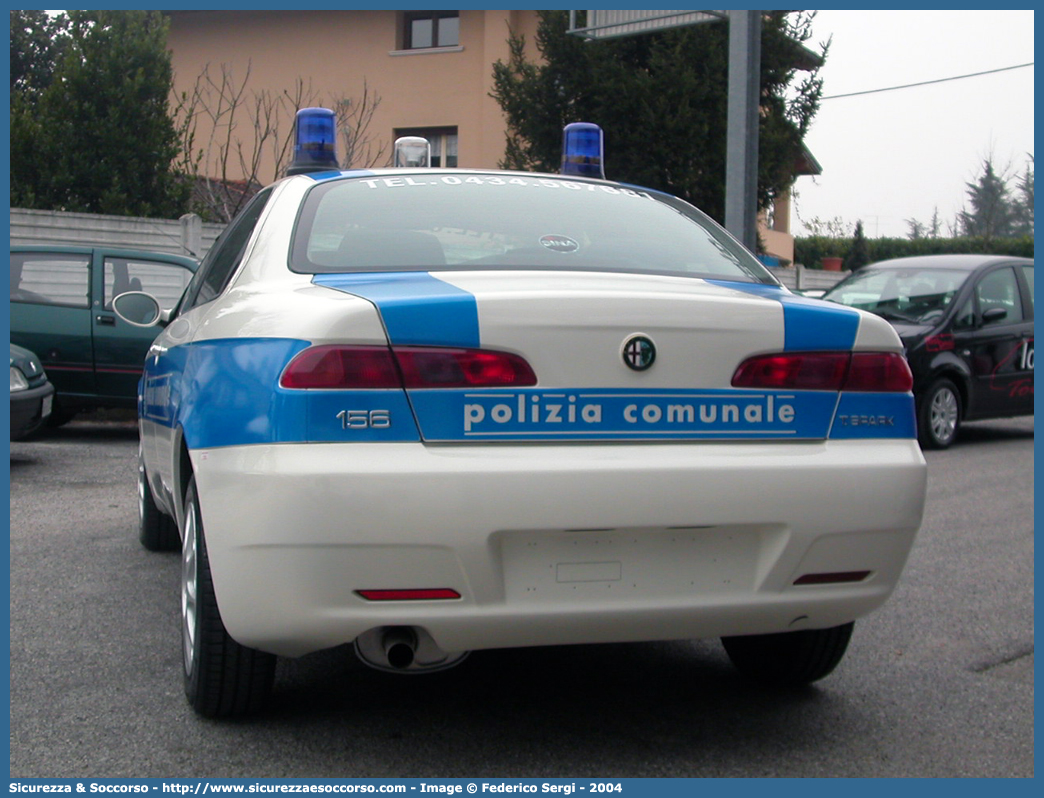 -
Polizia Comunale
Comune di Fontanafredda
Alfa Romeo 156 II serie
Parole chiave: Polizia;Locale;Comunale;Municipale;Comunale;Alfa;Romeo;156