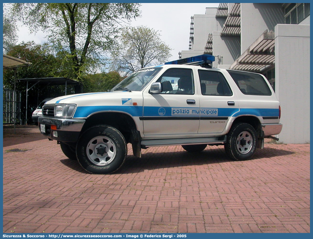 -
Polizia Municipale
Comune di Lignano Sabbiadoro
Toyota 4Runner II serie
Parole chiave: Polizia;Locale;Comunale;Municipale;Lignano;Sabbiadoro;Toyota;4Runner