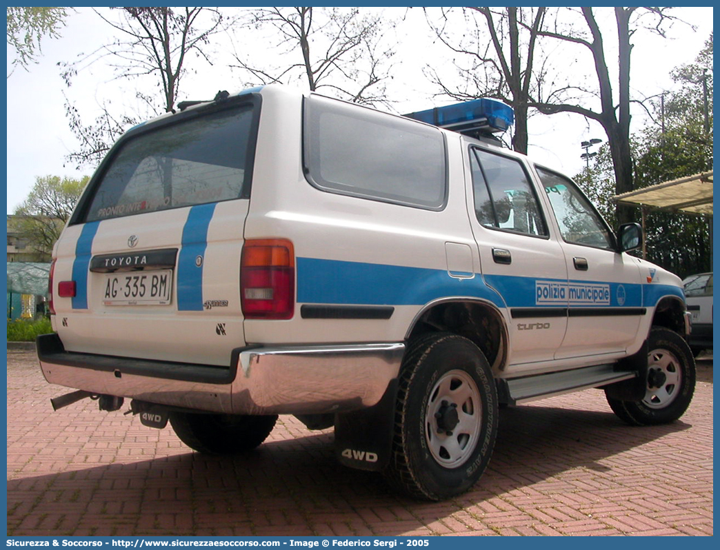 -
Polizia Municipale
Comune di Lignano Sabbiadoro
Toyota 4Runner II serie
Parole chiave: Polizia;Locale;Comunale;Municipale;Lignano;Sabbiadoro;Toyota;4Runner