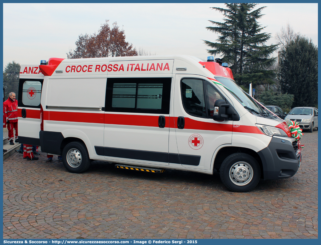 -
Croce Rossa Italiana
Maserà (PD)
Fiat Ducato III serie restyling
Allestitore Class S.r.l.
Parole chiave: Croce;Rossa;Italiana;CRI;C.R.I.;Ambulanza;Fiat;Ducato;X290;Class;Maserà;Padova