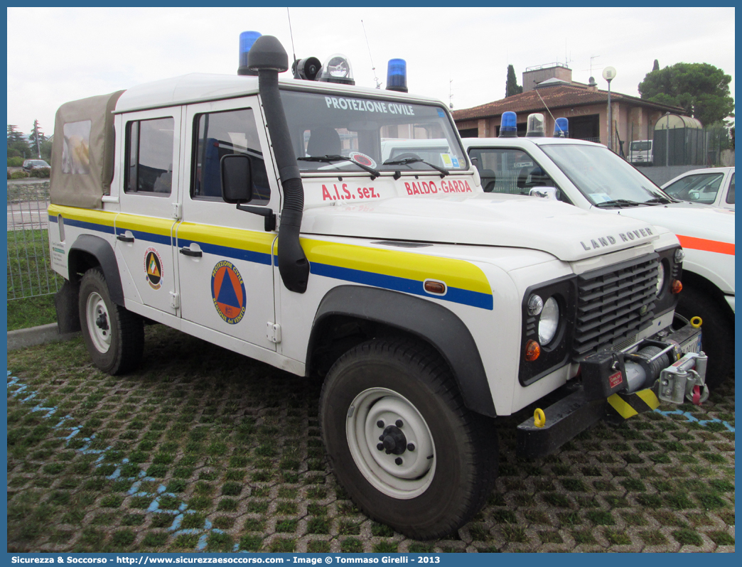 -
Protezione Civile
Associazione Italiana Soccorritori
Baldo - Garda
Land Rover Defender 110
Parole chiave: PC;P.C.;AIS;A.I.S.;Associazione;Italiana;Soccorritori;Baldo;Garda;Land Rover;Defender;110