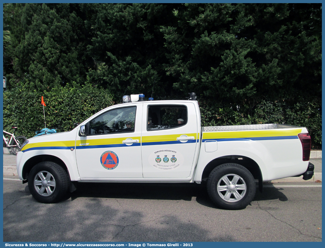 -
Protezione Civile
Servizio Associato
Affi Costermano Garda
Isuzu D-Max II serie
Parole chiave: PC;P.C.;Protezione Civile;Affi;Costermano;Garda;Isuzu;D-Max;DMax