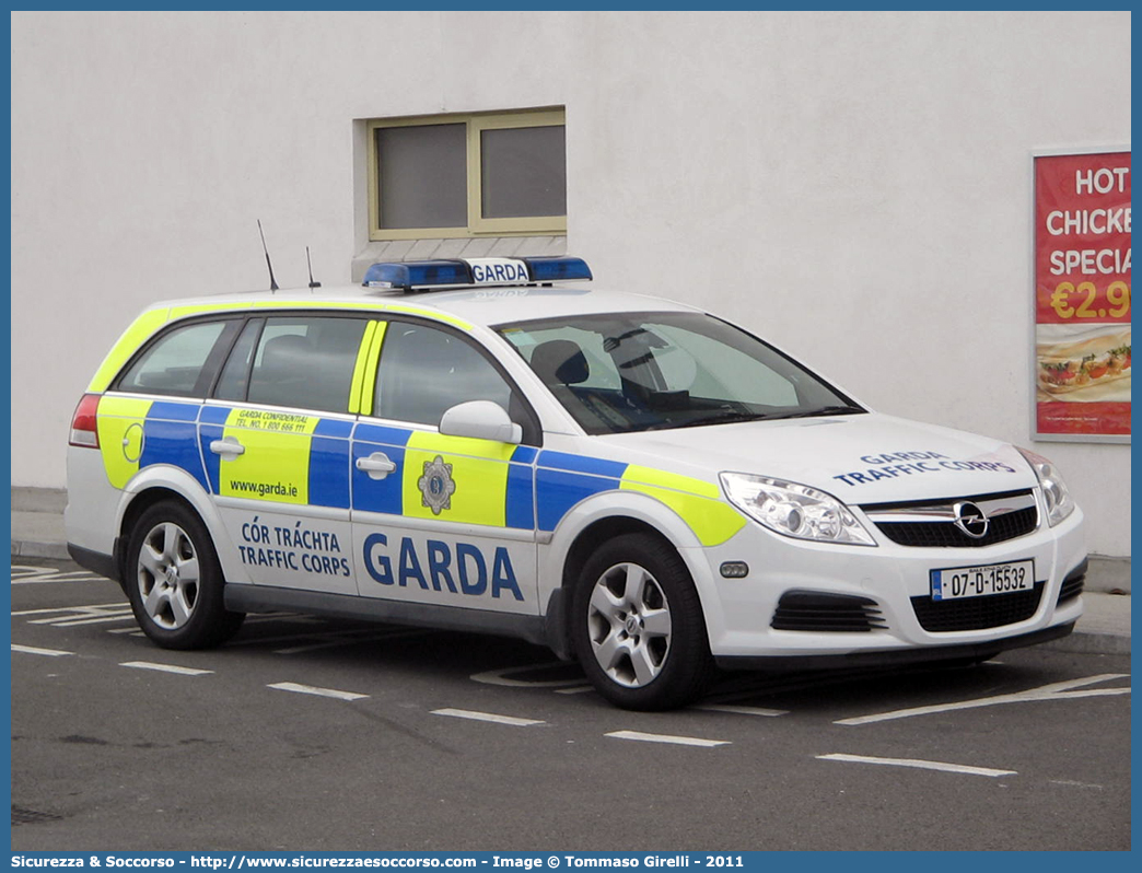 -
Republic of Ireland
Poblacht na Héireann
Garda Síochána na Héireann Cór Tráchta
Traffic Corps
Opel Vectra Caravan IV generation
Parole chiave: Republic;of;Ireland;Poblacht;na;Héireann;Garda;Síochána;na;Héireann;Cór;Tráchta;Traffic;Corps;Opel;Vectra;Caravan