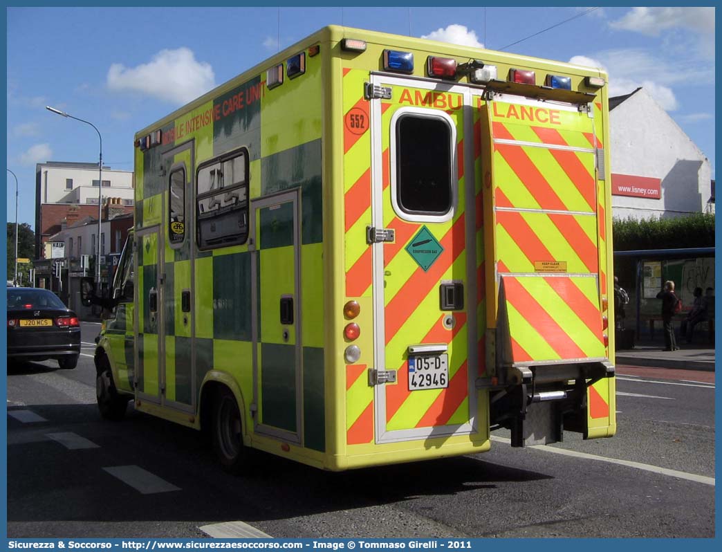 552
Republic of Ireland
Poblacht na Héireann
HSE National Ambulance Service
Serbhís Náisiúnta Otharchairr
Ford Transit III generation
Parole chiave: Republic;of;Ireland;Poblacht;na;Héireann;Serbhís;Náisiúnta;Otharchairr;HSE;National;Ambulance;Service;Ford;Transit