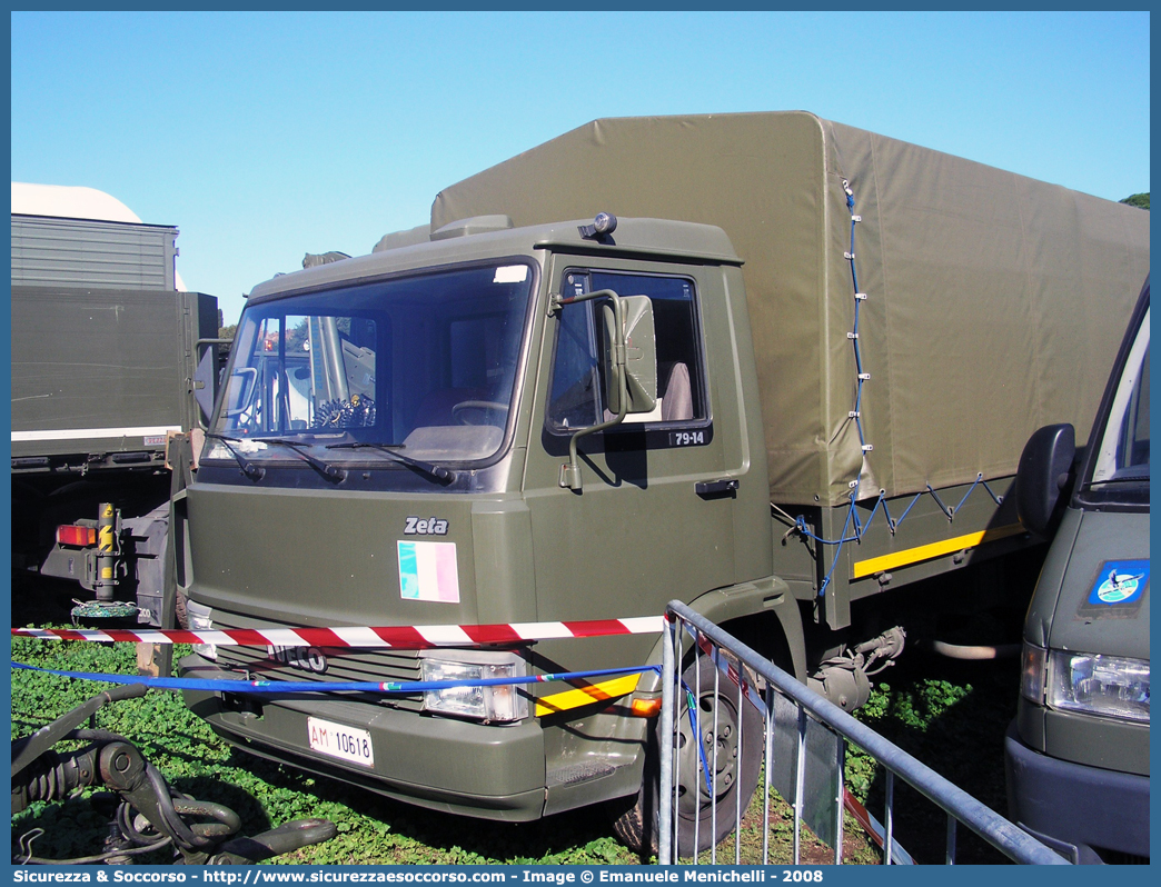 AM 10618
Aeronautica Militare Italiana
Iveco 79-14 Zeta
Parole chiave: AM;AMI;A.M.;A.M.I.;Aeronautica;Militare;Italiana;Iveco;79-14;79.14;79;14;Zeta;10618