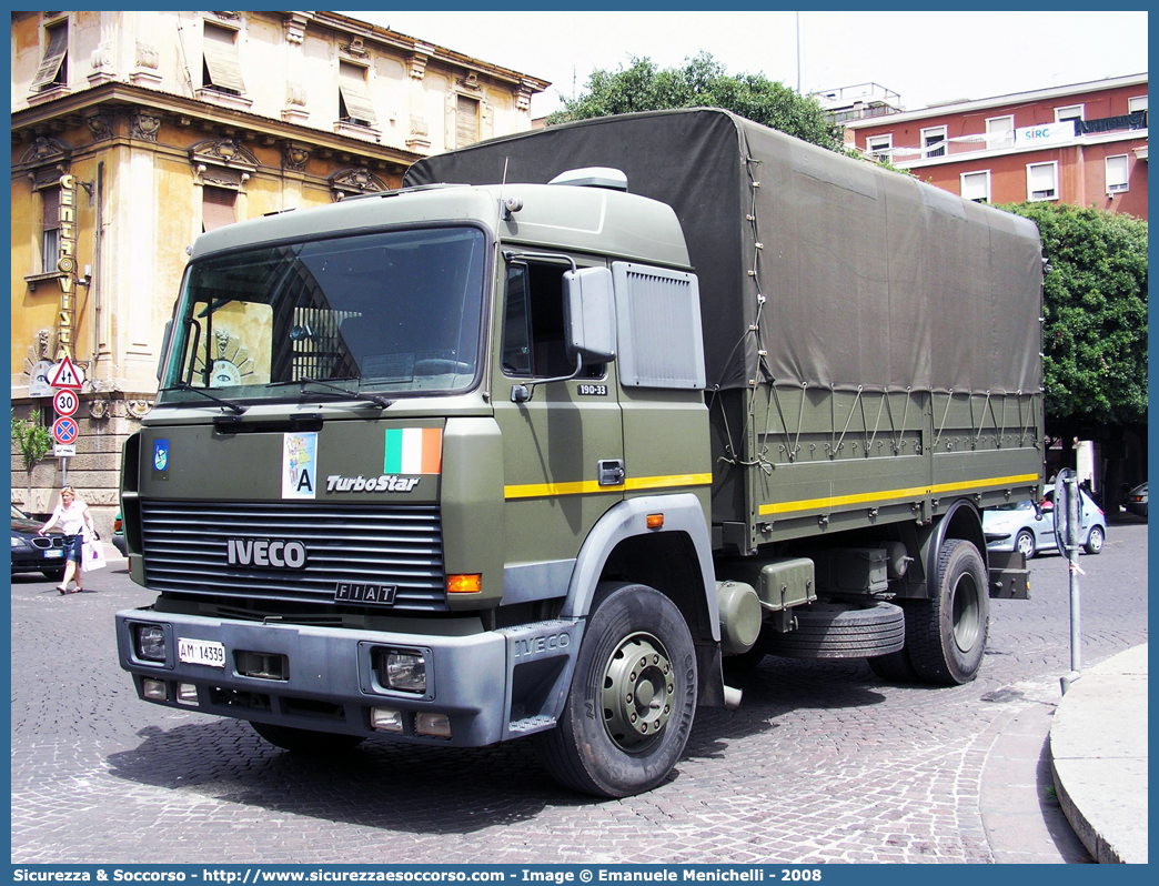 AM 14339
Aeronautica Militare Italiana
Iveco 190-33 TurboStar
Parole chiave: AMI;A.M.I.;Aeronautica;Militare;Italiana;Iveco;190-33;TurboStar