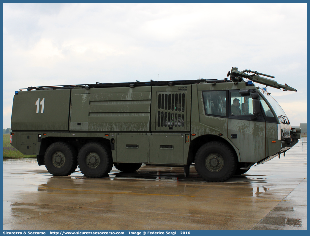 AM CC237
Aeronautica Militare Italiana
Servizio Antincendio
Iveco Magirus Dragon X6 TA
Parole chiave: AMI;A.M.I.;Aeronautica;Militare;Italiana;Servizio;Antincendio;Iveco;Magirus;Dragon;x6;TA