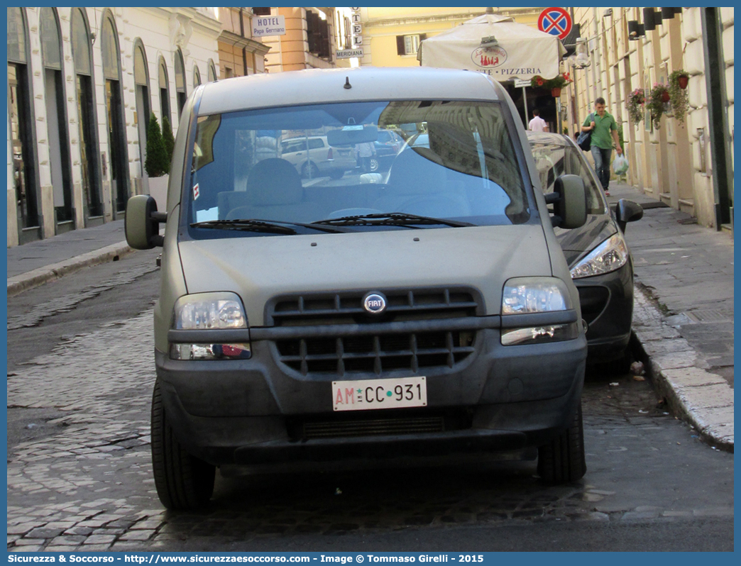 AM CC931
Aeronautica Militare Italiana
Fiat Doblò I serie
Parole chiave: AMI;A.M.I.;Aeronautica;Militare;Italiana;Fiat;Doblò