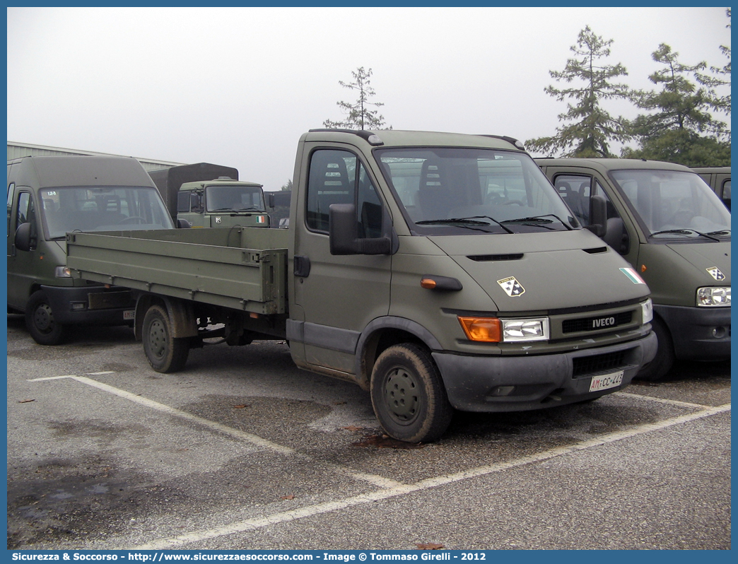 AM CC443
Aeronautica Militare Italiana
Iveco Daily 35S12 III serie
Parole chiave: AMI;A.M.I.;Aeronautica;Militare;Italiana;Iveco;Daily;35S12;CC443