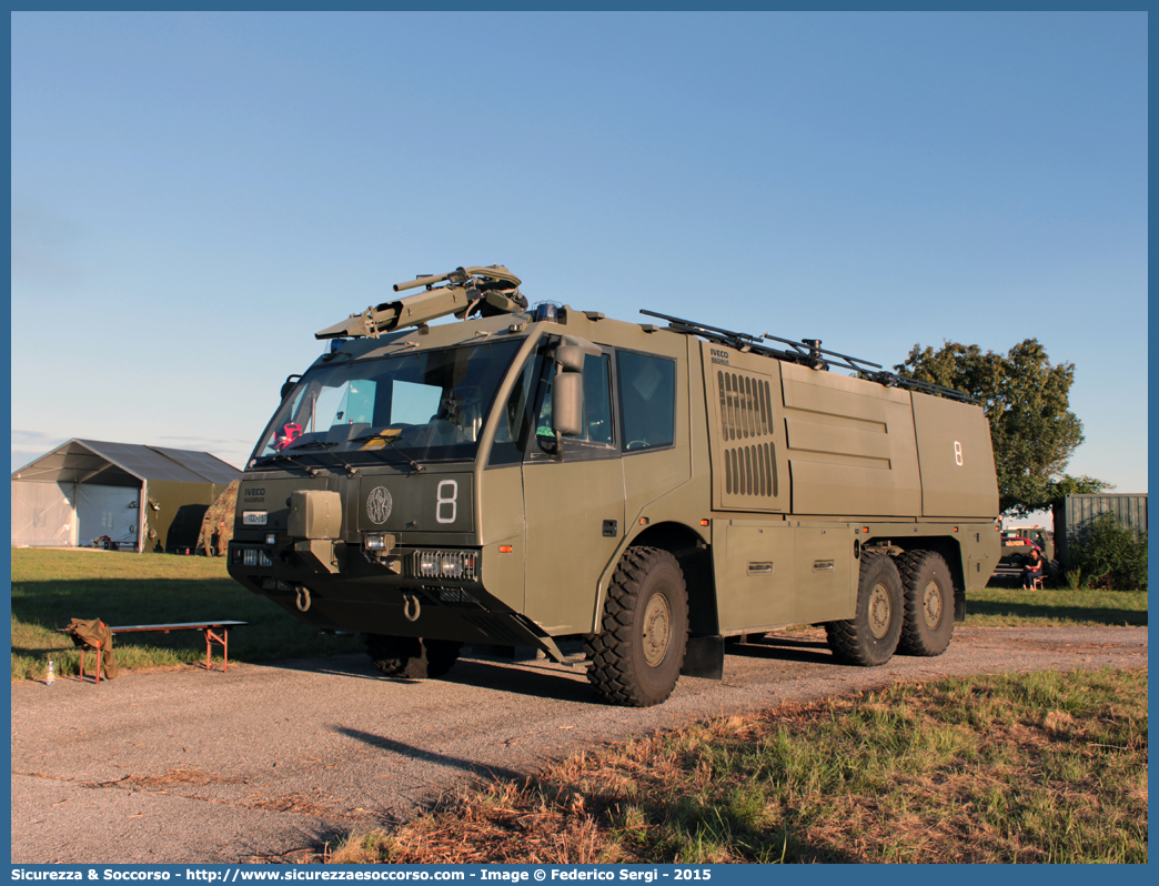 AM CC737
Aeronautica Militare Italiana
Servizio Antincendio
Iveco Magirus Dragon X6 TA
Parole chiave: AMI;A.M.I.;Aeronautica;Militare;Italiana;Servizio;Antincendio;Iveco;Magirus;Dragon;x6;TA