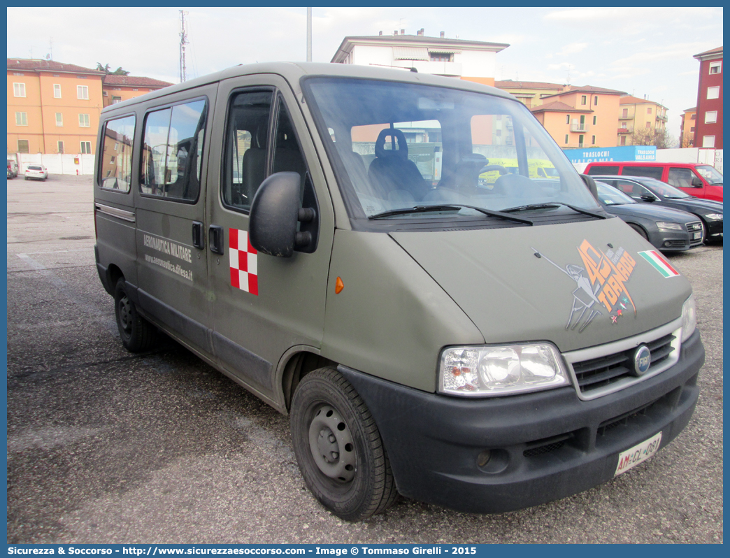 AM CL081
Aeronautica Militare Italiana
Fiat Ducato II serie restyling
Parole chiave: AMI;A.M.I.;Aeronautica;Militare;Italiana;Fiat;Ducato