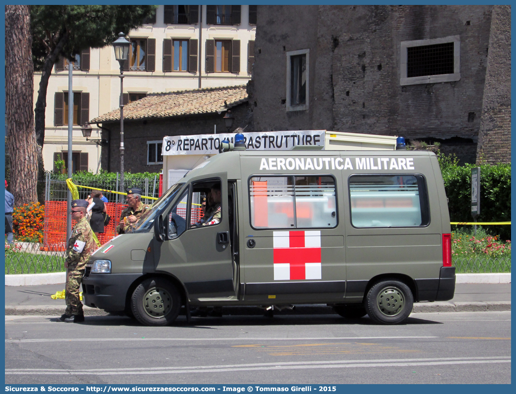 AM CL129
Aeronautica Militare Italiana
Servizio Sanitario
Fiat Ducato II serie restyling
Allestitore Bollanti S.r.l.
Parole chiave: AMI;A.M.I.;Aeronautica;Militare;Italiana;Servizio;Sanitario;Fiat;Ducato;Bollanti