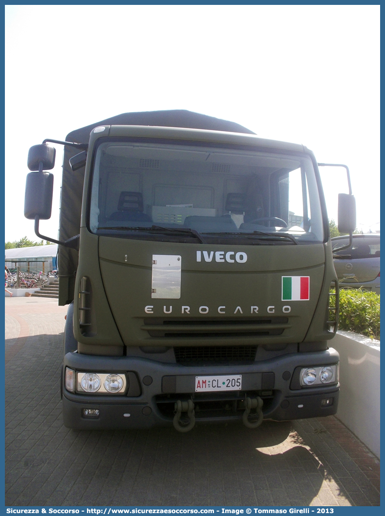 AM CL205
Aeronautica Militare Italiana
Iveco EuroCargo 150E24 II serie
Parole chiave: AMI;A.M.I.;Aeronautica;Militare;Italiana;Iveco;EuroCargo;150E24