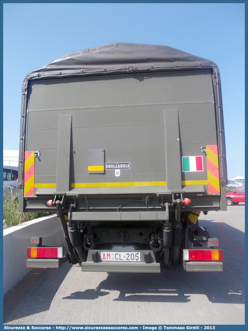 AM CL205
Aeronautica Militare Italiana
Iveco EuroCargo 150E24 II serie
Parole chiave: AMI;A.M.I.;Aeronautica;Militare;Italiana;Iveco;EuroCargo;150E24