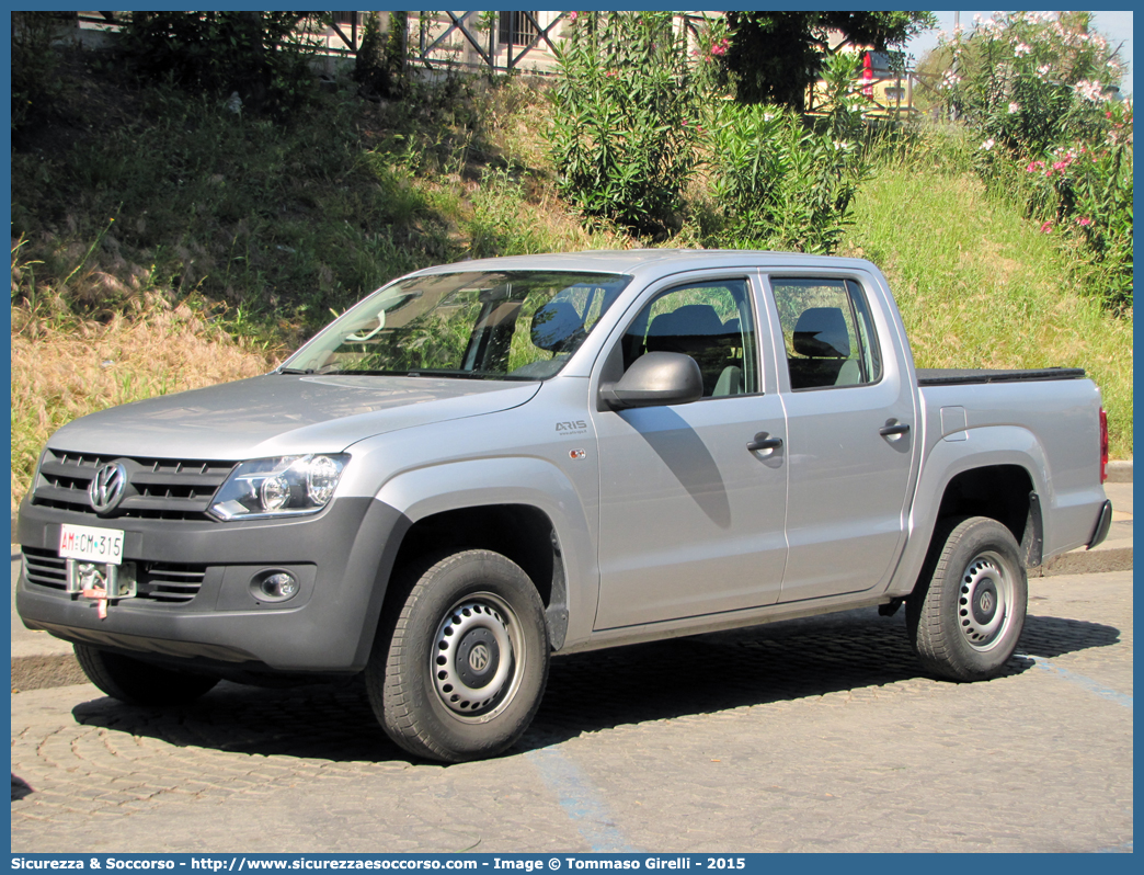 AM CM315
Aeronautica Militare Italiana
Volkswagen Amarok
Allestitore Aris S.p.A.
Parole chiave: AM;A.M.;AMI;A.M.I.;Aeronautica;Militare;Italiana;Volkswagen;Amarok;Aris;CM315